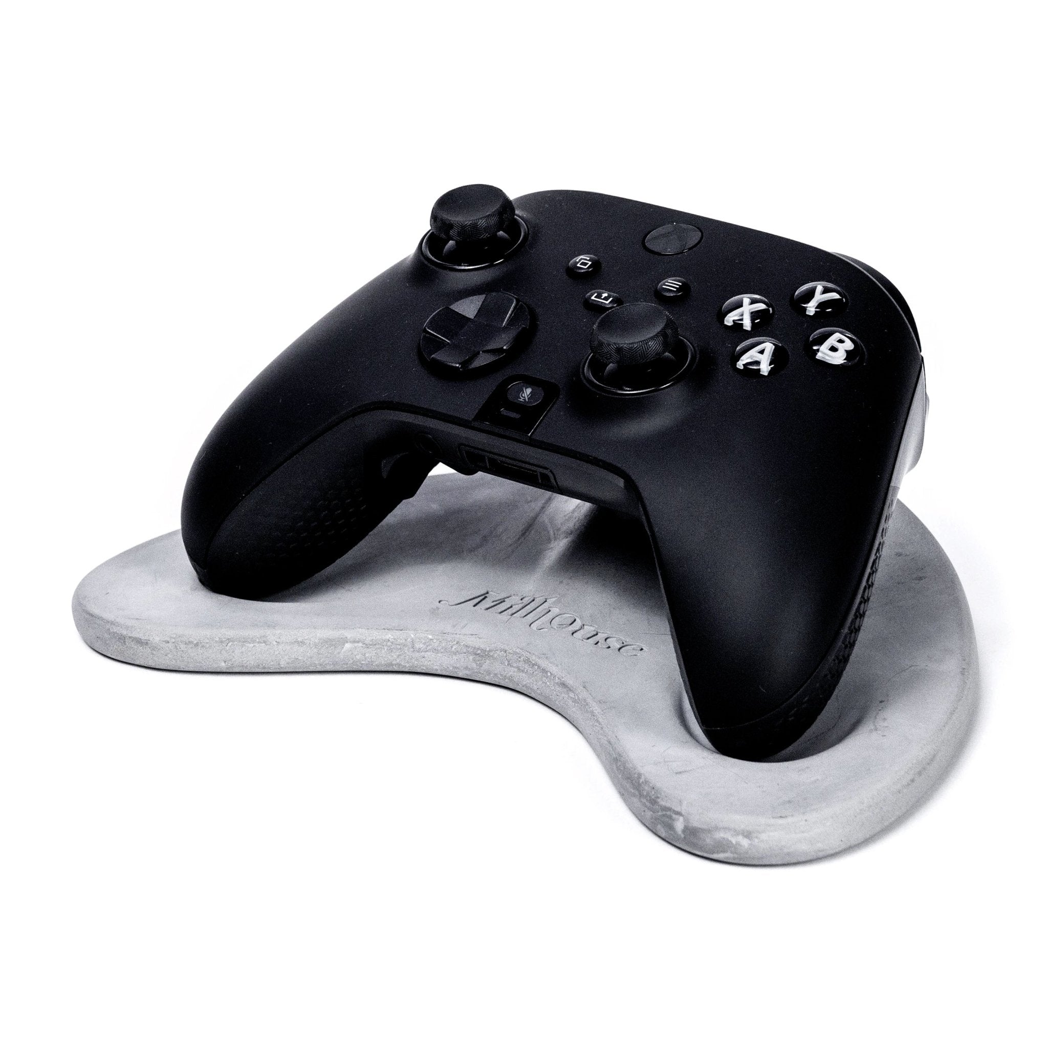 Concrete Controller Stand - Milhouse Ltd Premium Gaming Product - Gifts for Gamers - Elevate your Gaming Setup