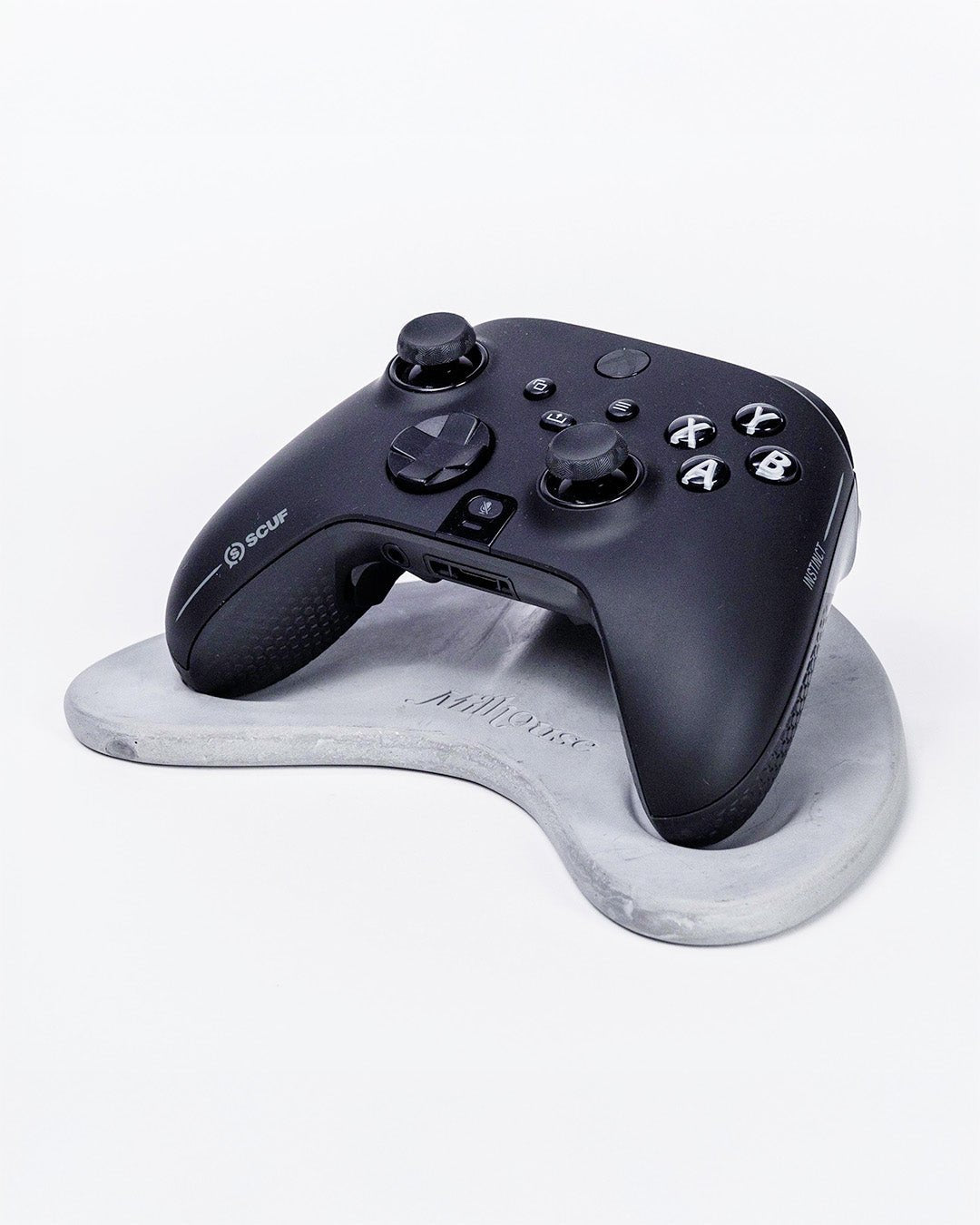 Concrete Controller Stand - Milhouse Ltd Premium Gaming Product - Gifts for Gamers - Elevate your Gaming Setup