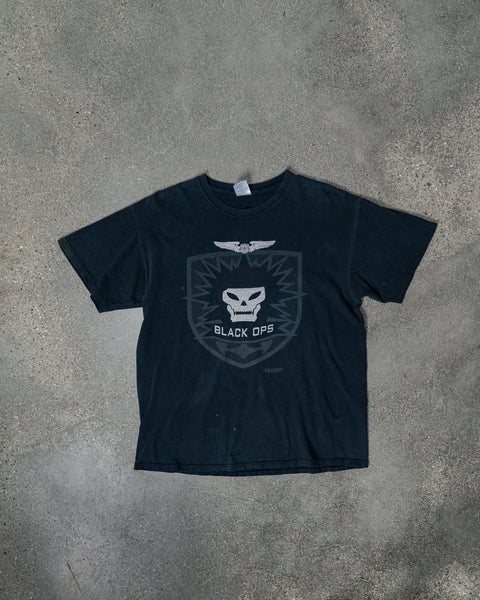 T-shirt Call Of Duty The Truth Lies - Logo Chest Silhouette Black Ops - Coton Léger, Coupe Classique